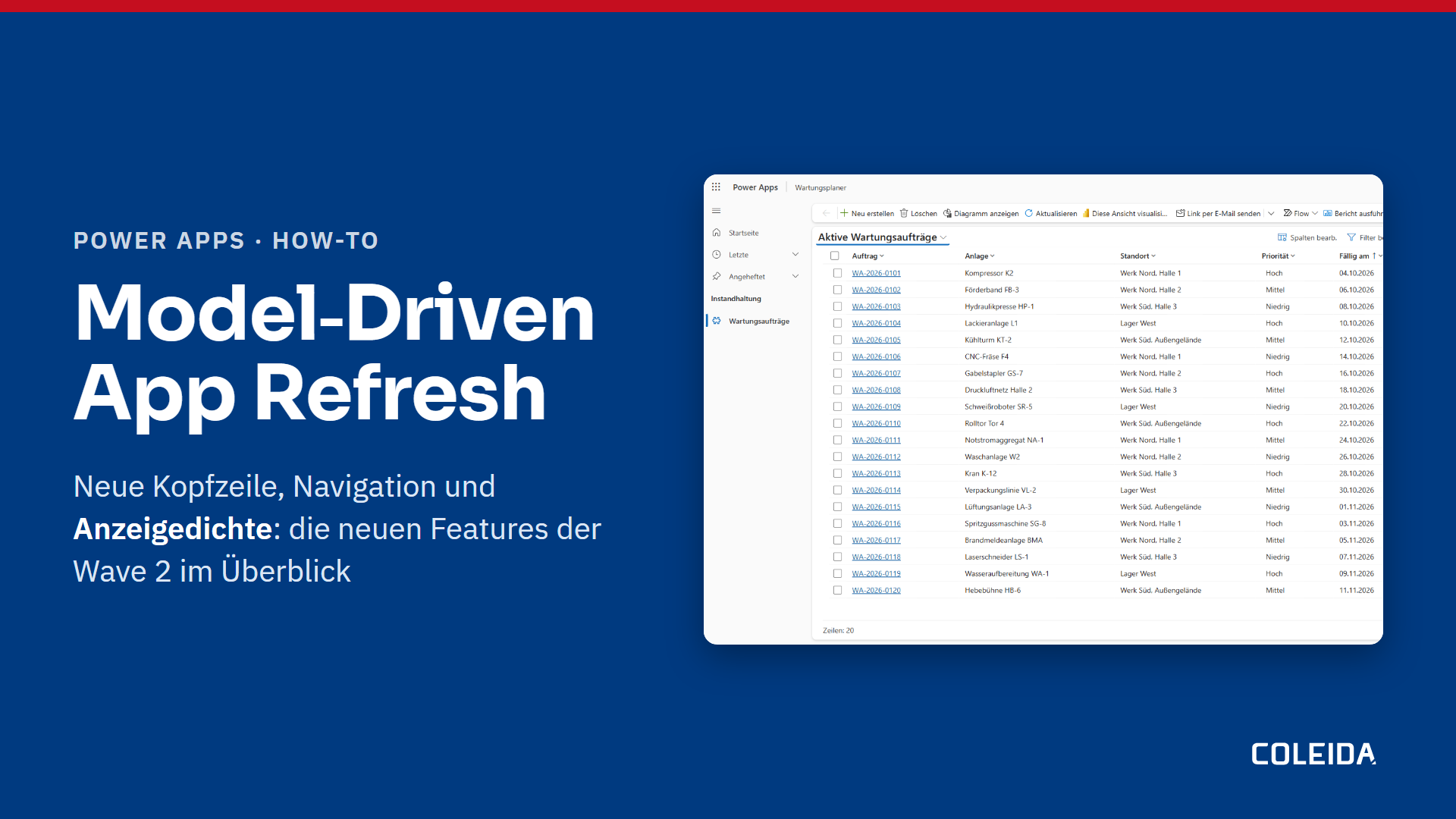 Model-Driven Apps Refresh 2026 - der Überblick